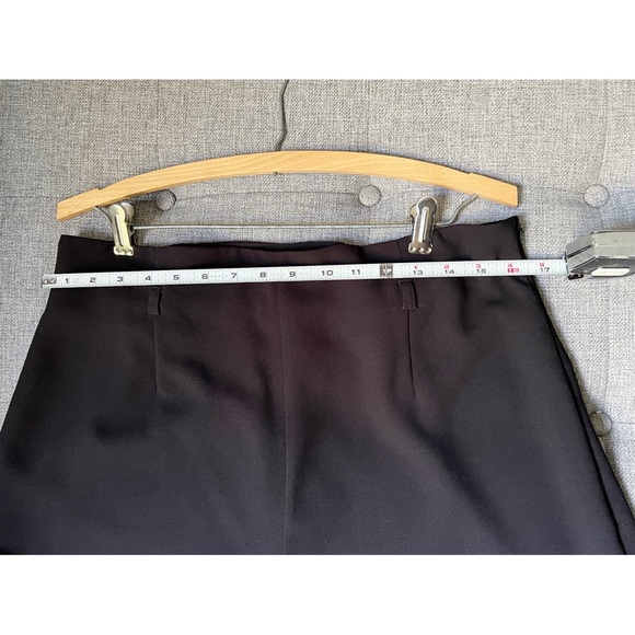 Tristan Pants Straight Wide Leg Black Vintage Tristan & Iseut - Picture 8 of 12